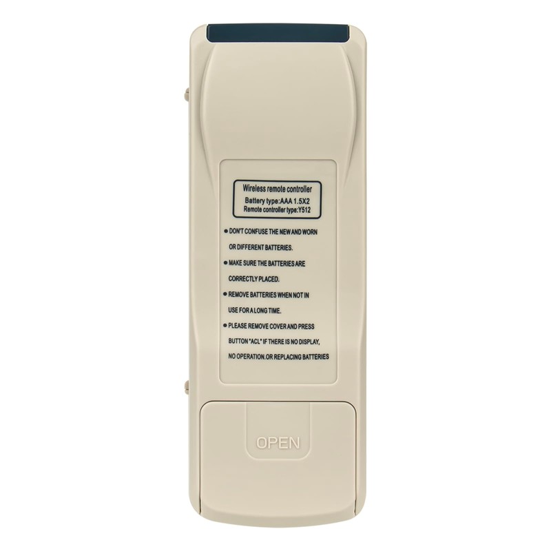 New Y502 Universal Remote Control Replacement - VINABTY Y512 Replace