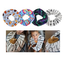 Small Animal Carrier and Bonding Pouch Anti-Anxiety Interactive Play Exercise Ring Therapeutic for Both Pet & Handler Small Dog Cat Soft-Sided Carrier Sling - Color: Tie Dye