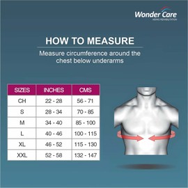 Wonder Care Arm Sling Breathable Fabric For Men and Women- Wrist Elbow and Rotator Cuff Torn With Adjustable Padded Arm Support Strap (Black)