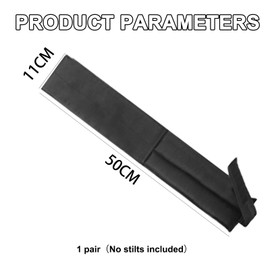 1 Pair Plastering Stilts Straps - Adjustable Drywall Stilts Leg Bands Straps for Adults Plastering, Replacement Bands Accessories for High Wall Painting Acrobatic Performance