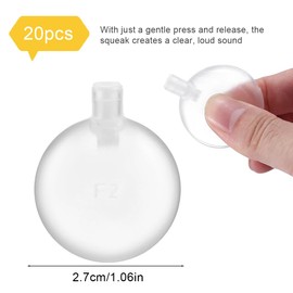 QEDBOJE 20 Pieces Squeakers Repair Replacement Airbag Repair Toys Noise Introduction Squeaky Toys