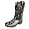 GadwallAR Men's Exotic Pattern Western Cowboy Square Toe Boots in