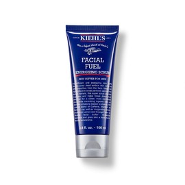 Kiehls Facial Fuel Energizing Scrub - Exfoliante Facial para Hombre, Limpiador con Cafena, Mentol y Vitamina E que Suaviza y Elimina Celulas Muertas  