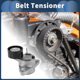 HOPESPANNER Belt Tensioner Drive Belt Tensioner Pulley Assembly for Nissan Interstar 2002- No.8200548109/8200347161 Metal 1Pc