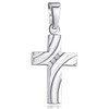 MATERIA by Matthias Wagner KA-29 Women's Cross Pendant 925 Silver