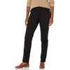 Gloria Vanderbilt womens Amanda Classic High Rise Tapered Jean, Black,