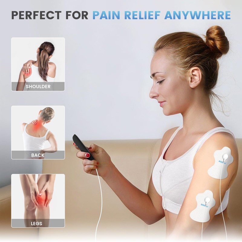 6PCS Replacement Pads Compatible with Omron TENS Units – PM500,