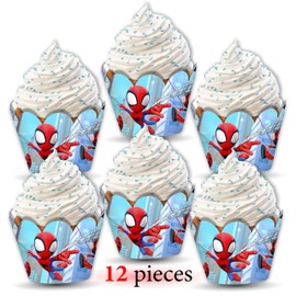 Seyal® Spidy and his Amazing Friends Cupcake Wrapper