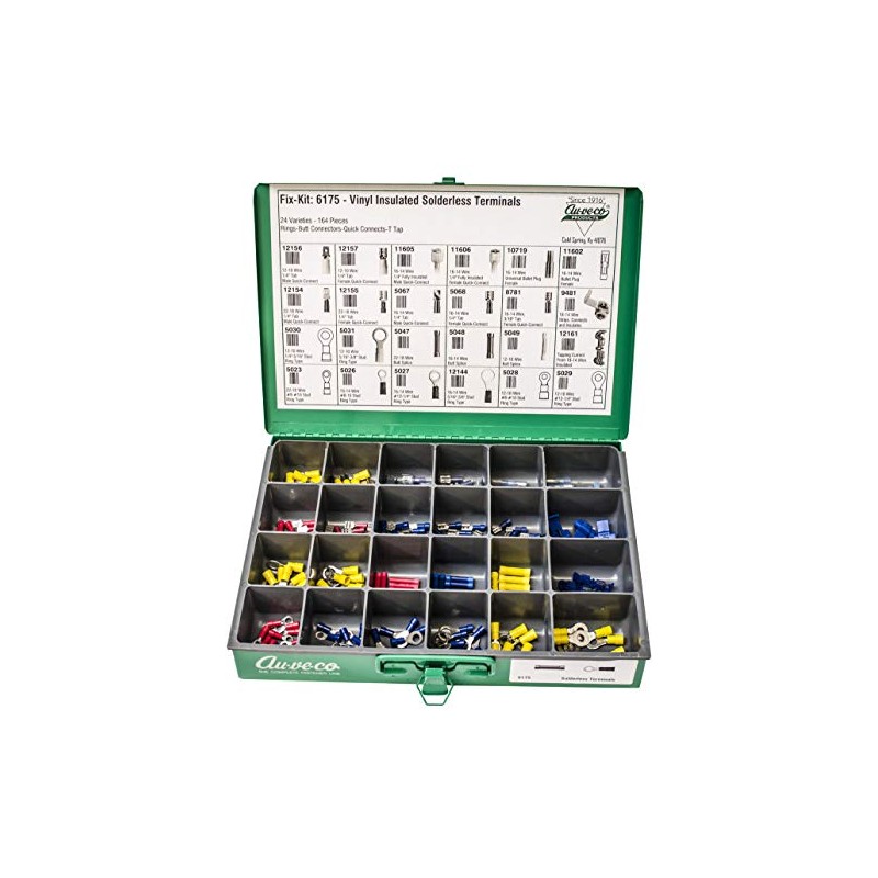 Insulated Solderless Terminal Assortment