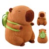 EWRGIJ Capybara Plush, 25CM/9.84 INCH Cute Plush Cartoon Rodent Toy