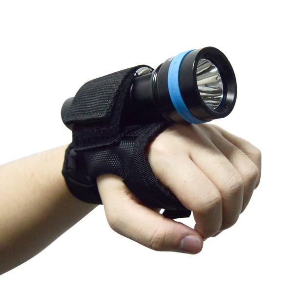 XTAR Flashlight Accessories Wrist Strap Hands-Free Torch Holder Suitable for flashlights with a diameter of 2-4cm, Velcro design Adjustable wrist strap to fix flashlights ( Flashlight Wrist holster)