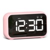 LATEC Alarm Clock, Digital Alarm Clock Bedside with LED Display,