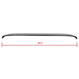 Rear Window Roof Spoiler ABS Glossy Black Replacement for Toyota Camry 2007-2011