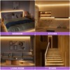 MIWISE COB LED Strip 32.8ft/10m,CRI 90+ Warm White 3000K High