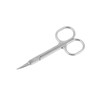1pc Approx 9cm Small Stainless Steel Beauty Scissors - Eyebrow Grooming Tool Nail Trimming 4ea