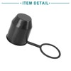 ACROPIX Universal Black Tow Bar Ball Cover 1pc