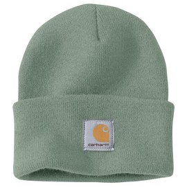 Carhartt Men's Knit Cuffed Beanie, Jade, OFA