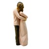 AUGEN Polyresin Standing Couple Idol Statue Showpiece for Home Decor