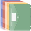 Forvencer Binder Pocket, 10 Pack Super Heavyweight Plastic Folders with