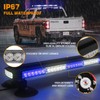 XRIDONSEN 37 Inch 104 LED Roof Top Blue White Emergency