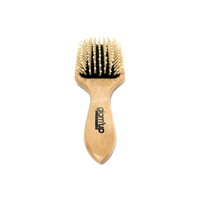 Black Square Wooden Brush