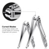 BESTOPE Set of 2 Nail Clippers - Stainless Steel High