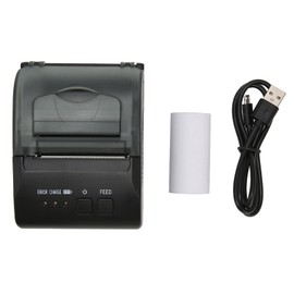 58mm Thermal Printer BT4.0 90mm/s 100km TPH 203DPI USB Interface Shipping Label Printer for Office Restaurant Logistics
