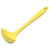 Chef Craft Premium Silicone Cooking Ladle, 11.25 inch, Yellow