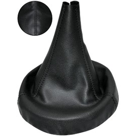 AERZETIX - C58573 - Gear Lever Bag - Gear Stick Gaiter - Compatible with Fiat Panda 2 2003-2010 - Leather Colour: Black - Faux Leather