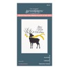Spellbinders Dashing Reindeer Press Plate, Metal