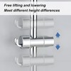 Shower Head Holder, New Model with Hooks，Adjustable 14-25mm（Actual Testing），Hand Shower