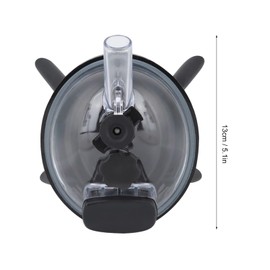 Hztyyier 240CC Milk Claw Cluster for Cow Sheep Milking Collector Machine Stainless Steel Replacement Accessories for Agricultural Tools