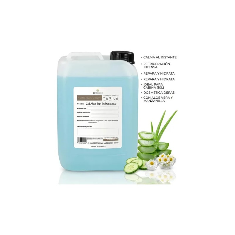 Gel post solar Beohemp After Sun Con aloe vera por