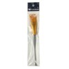 TJ Gold Trim Transparent Mask & Massage Brush for Skincare Massage 8ea