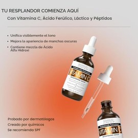 ADVANCED CLINICALS SUERO FACIAL VITAMINA C ANTIEDAD ACLARANTE CON ACIDO FELURICO 52ML