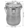 Stainless Steel Brush Washer Air Tight Leaking Proof Brush Cleaner