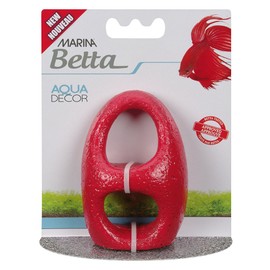 Marina 12234 Betta Ornament, Red Stone Archway