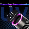 UV Flashlight 30W, 7000 mAh High Power 365nm UV Light,