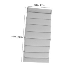 Zerodeko 2Pcs Camera Bag Dividers with Shock Absorbing Pads Lightweight Organizers for Backpack Fit for Camera Case and Accessories Grey Fleece Inserts