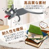 しおり 栞 オオカミ柄 立体デザイン 可愛い 面白い おしゃれ文房具 動物デザインブックマーク 読書目印 手帳用