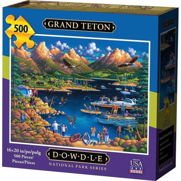 Dowdle Jigsaw Puzzle - Grand Teton National Park - 500
