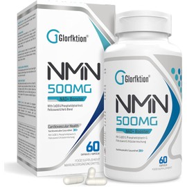 NAD Supplement 750mg – Advanced NAD+ Booster with All 7 Key Ingredients in One Capsule – Supports Cellular Energy, Anti-Aging & Metabolism – 60 Count Capsules (Pack of 1)