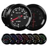 SINCO TECH 7 Color Gauge Kit 2" 52mm Automobile Backlight