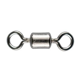 LMAB Swivel for Fishing, Barrel Swivel Swivel, Extra Strong, Carabiner Set, 5 Sizes for Predator Fishing for Pike, Zander & Bass, Size M, 32 kg