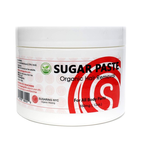 Sugaring Paste for Bikini, Legs, Brazilian, Arms and Back - 12oz by Sugaring NYC