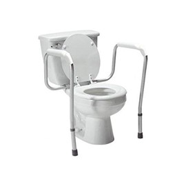 Graham-Field 6465A-1 Lumex Versaframe Toilet Safety Rail, Adjustable-Height, 250 lb. Weight Capacity