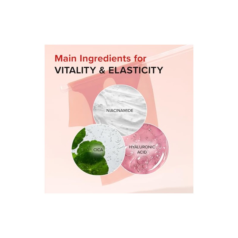 MaryMay Vegan Collagen Red Ginseng Mask - Face Sheet Hydrogel