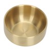 Men Beard Soap Bowl Ti Plated Foaming Cream Bowl Facial