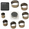 YKSPLUSK Leather Circle Cutter Tool Set, 7 Pieces Circle Punch