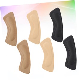 Healeved 18pairs Blister Resistant Heel Grips Cushioned Protector Pads for Shoes Abrasion-resistant Comfort Brown Black Apricot Each Foot Care